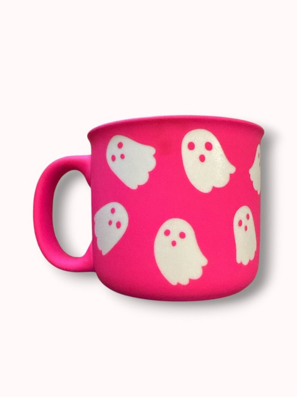 FREE WITH $30+ soft touch hot pink coffee mug